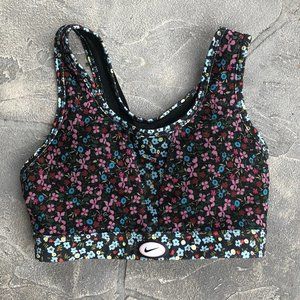 Nike Floral Sports Bra - XS